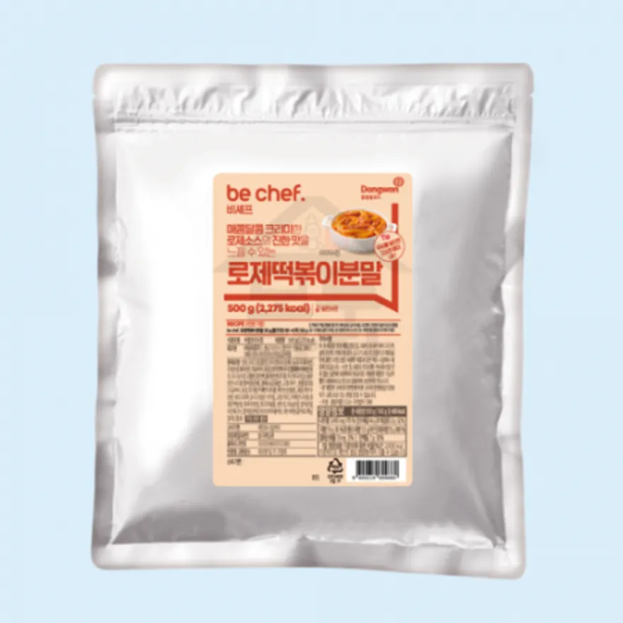 동원 홈푸드 비셰프 로제떡볶이분말 500G 시즈닝 이미지