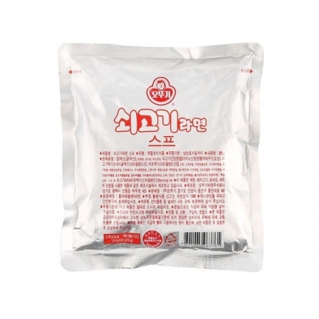오뚜기 쇠고기라면스프 285g x 30개 대용량 업소용 진한라면