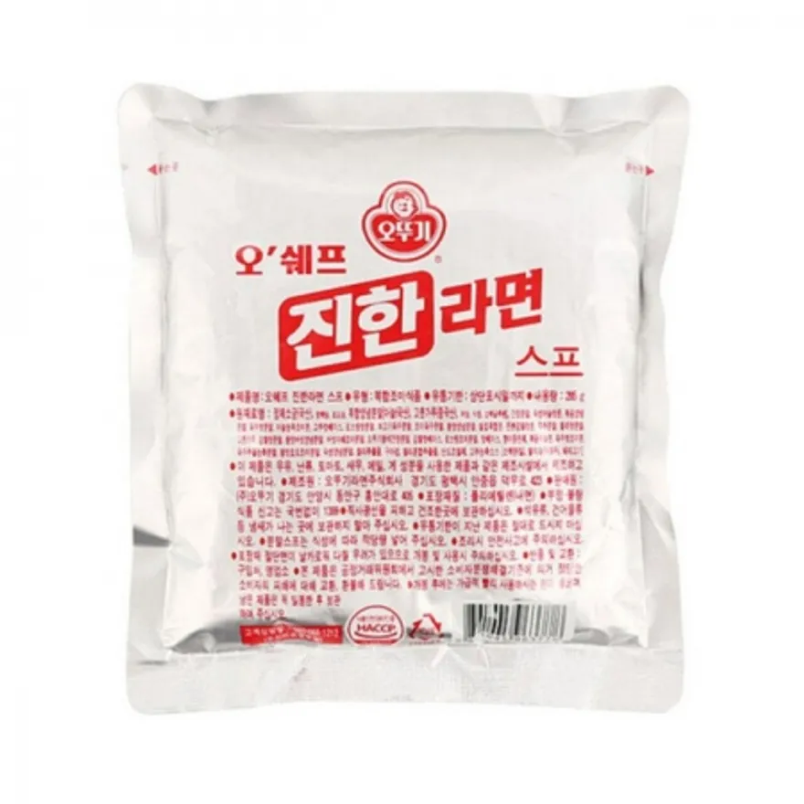 오뚜기 오쉐프 진한라면스프 285g x 30개 대용량 업소용 박스 이미지