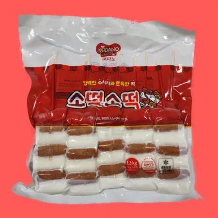 코다노 소떡소떡 1.3kg(10개입) 떡꼬치 휴게소 간식 이미지