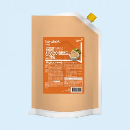동원 홈푸드 비셰프 사우전아일랜드드레싱 2kg 샐러드 샌드위치