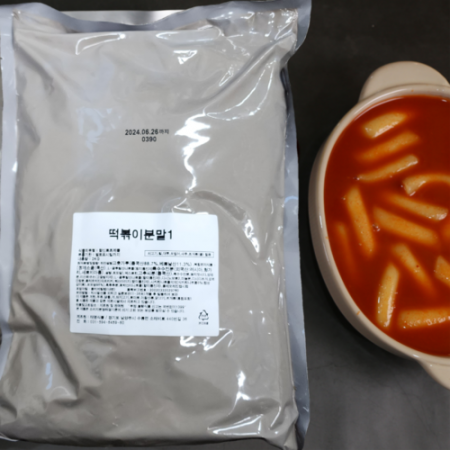 태영식품 떡볶이분말 2KG 매운맛 떡볶이시즈닝 가루