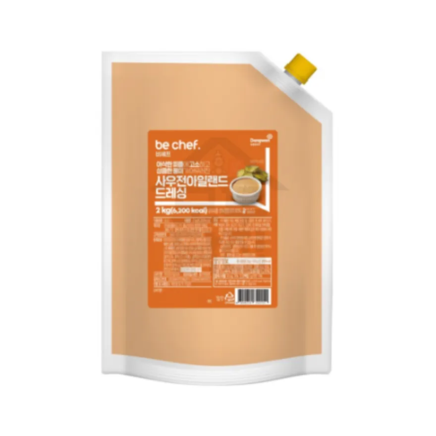 동원 홈푸드 비셰프 사우전아일랜드드레싱 2kg 샐러드 샌드위치 이미지
