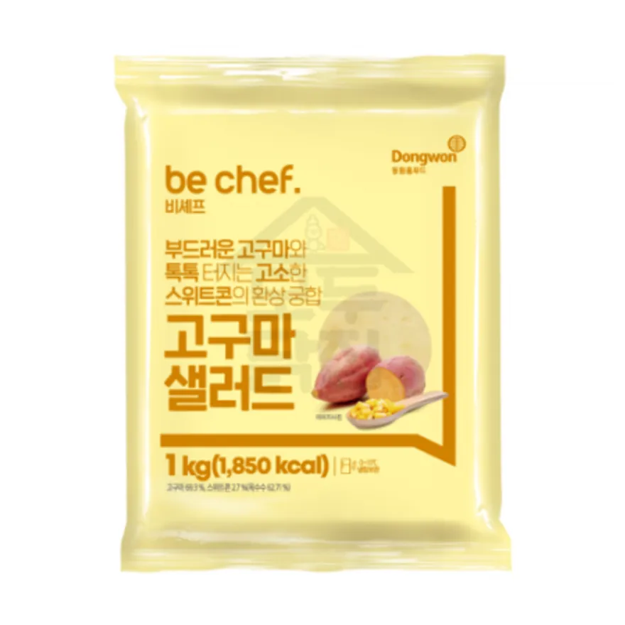 동원 홈푸드 비셰프 고구마 샐러드 1kg 대용량 이미지