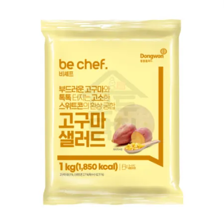 동원 홈푸드 비셰프 고구마 샐러드 1kg 대용량 이미지