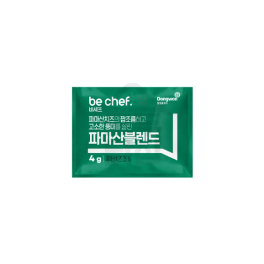 동원 홈푸드 비셰프 일회용 파마산블렌드 4gx500EA BOX 치즈가루 피자 스파게티 햄버거 이미지