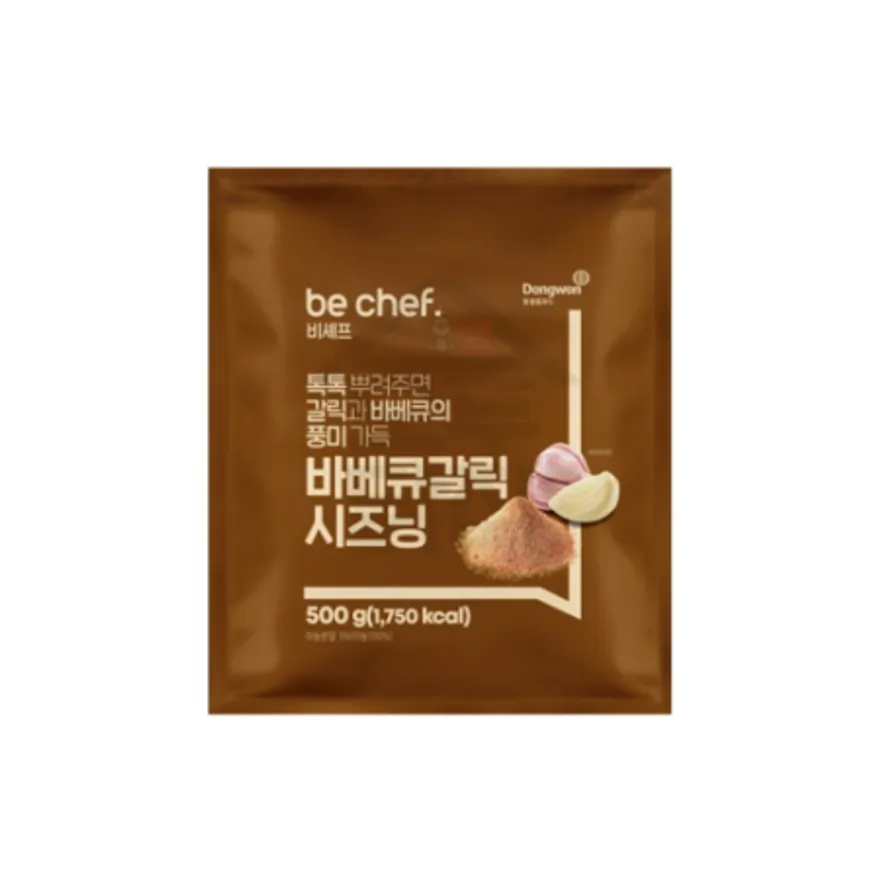 동원 홈푸드 비셰프 바베큐갈릭시즈닝 500G 분말 이미지