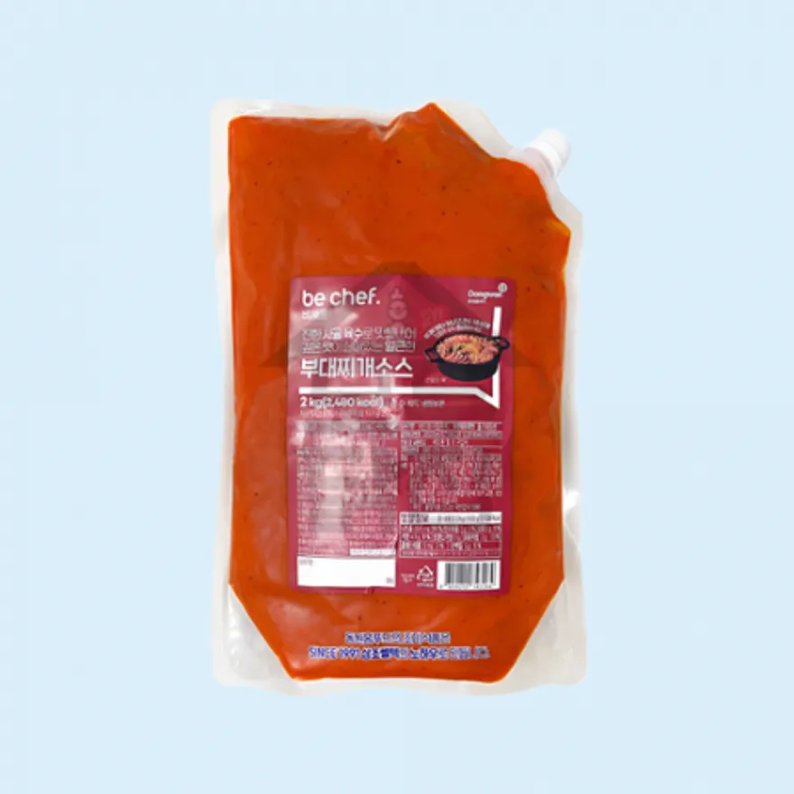 동원 홈푸드 비셰프 부대찌개소스 2kg 부대찌개 양념장 이미지