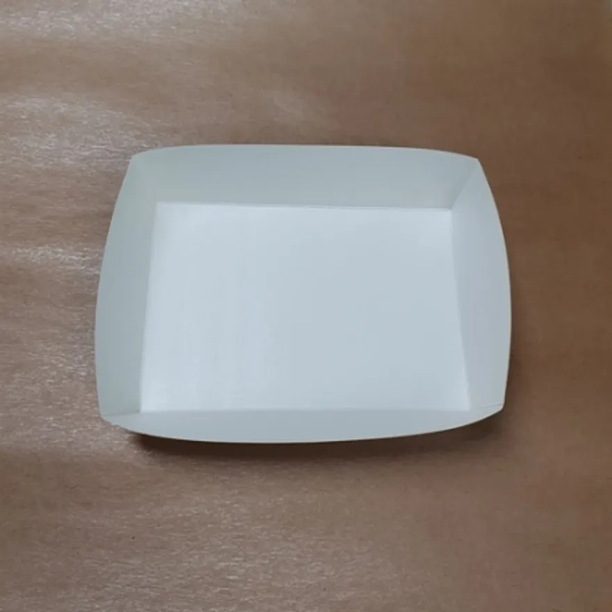 치킨트레이 FC-2 한마리용 특대 200매 216x150x48 mm 종이 포장 용기 속지 이미지