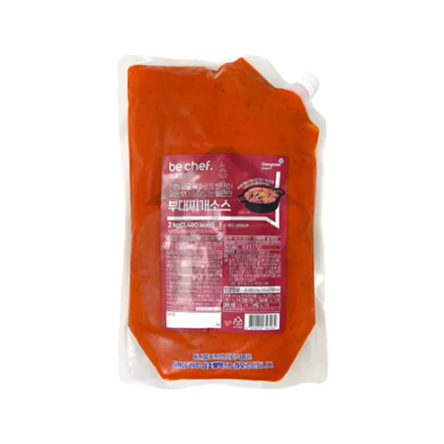 동원 홈푸드 비셰프 부대찌개소스 2kg 부대찌개 양념장 이미지