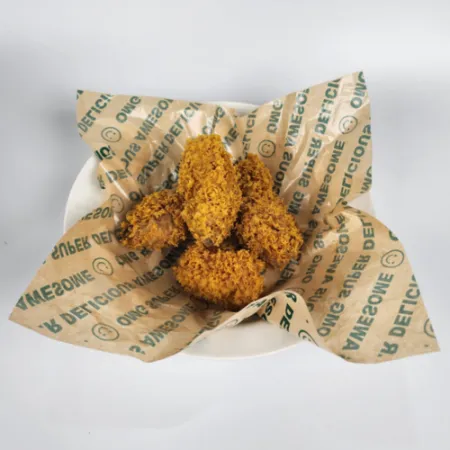 크라프트 코팅지 30x30cm 500매 유산지 노루지 식품지 햄버거포장지 PE코팅지 이미지