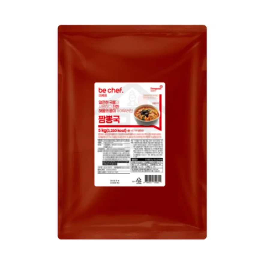 동원 홈푸드 비셰프 짬뽕국 5kg 짬뽕탕 대용량 이미지
