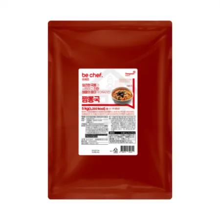 동원 홈푸드 비셰프 짬뽕국 5kg 짬뽕탕 대용량 이미지