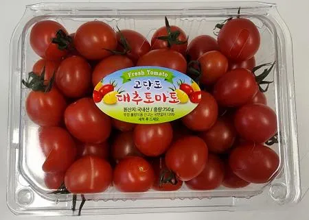 대추방울토마토(토마토, 대추, 방울, 750g)팩 국내산