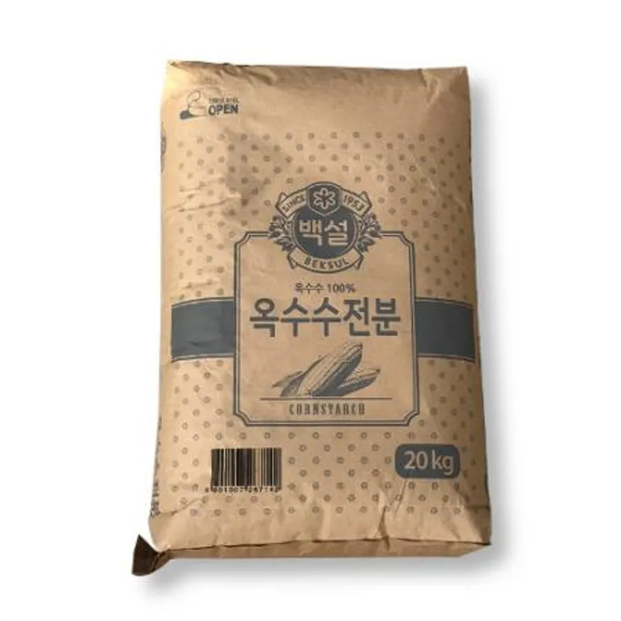 백설 옥수수 전분 20kg 이미지