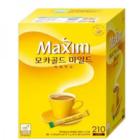 맥심커피 모카골드 마일드 210개입