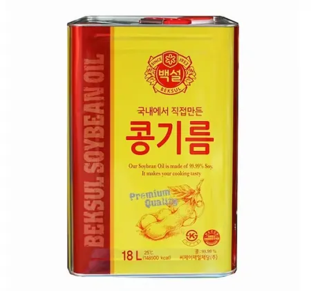 백설 대두유 (콩기름) 식용유 18L 이미지