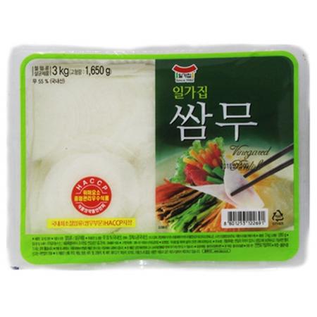 일가집 쌈무 3kg