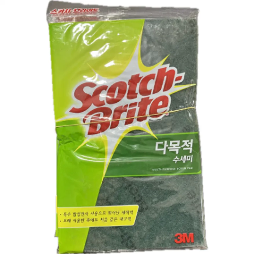 3M 초록 수세미 10개입 이미지