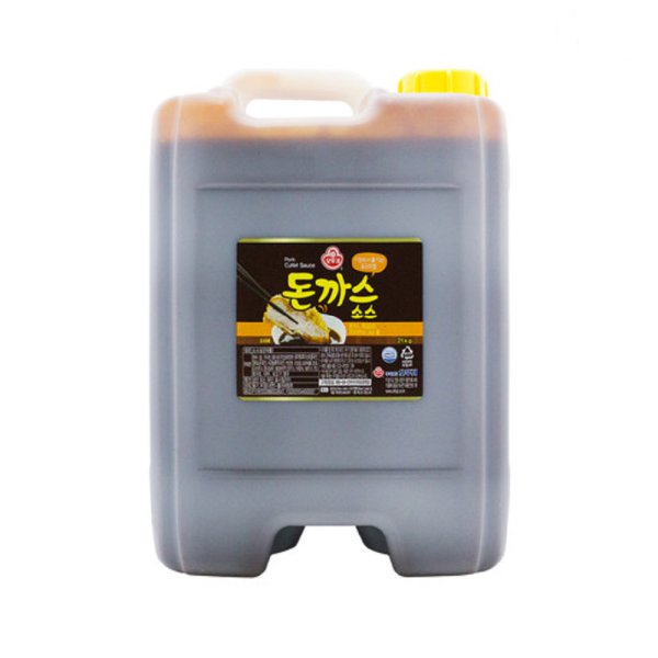 오뚜기 돈까스소스 21kg - 최저가 사업자 식자재 | 식봄