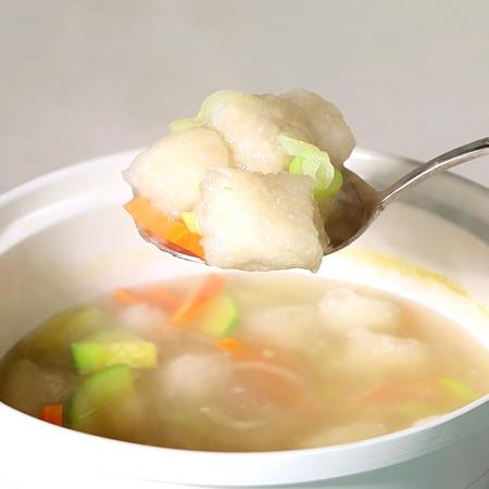 ★무료배송/재구매↑★ 강원도감자 옹심이 1인분*4 (소스포함)