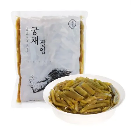 ★무료배송/1kg-10kg 옵션별 추가할인★ 궁채절임 1kg 세이브밀 업소용 대용량 장아찌 궁채 1kg 보관용이 1kg 개별포장