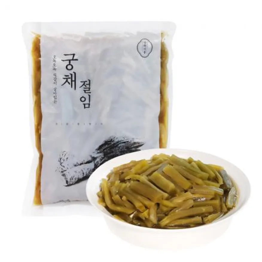 ★무료배송/1kg-10kg 옵션별 추가할인★ 궁채절임 1kg 세이브밀 업소용 대용량 장아찌 궁채 1kg 보관용이 1kg 개별포장 이미지