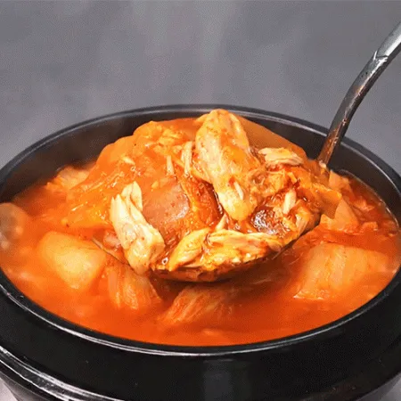 ★무료배송/재구매↑★ [2인분]1994 원조 오모가리 김치찌개 / 참치김치찌개 500g , 마포맛집______