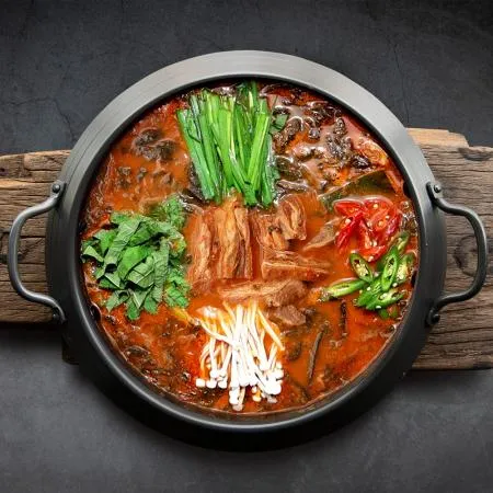 ★무료배송/재구매↑★[6인분] 원주 흑염소 전문점 잡내없는 흑염소 전골 1200g * 2