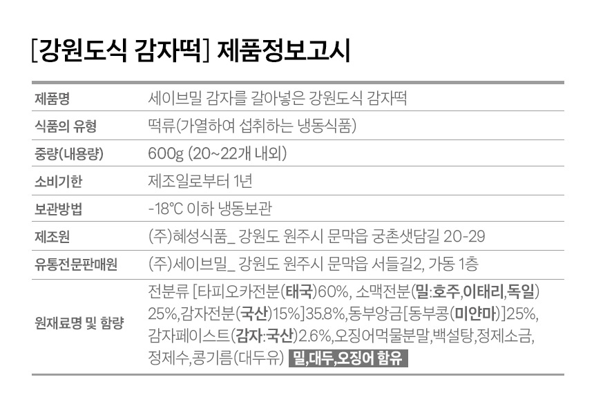 상품정보제공고시