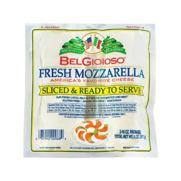 벨지오 냉장 후레쉬 모짜렐라치즈 슬라이스 907g