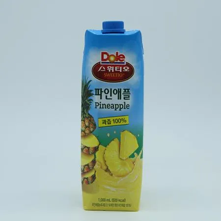 돌 스위티오 파인애플 주스 1L (상온)