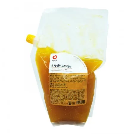 소스공방 냉장 유자샐러드 드레싱 2kg