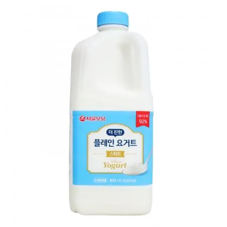 서울 냉장 플레인요거트 1.8L