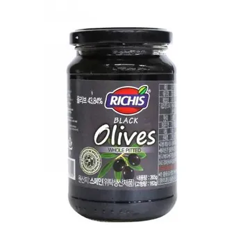 리치스 블랙올리브 홀 365g (상온)