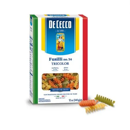 데체코 3색 푸실리 34번 500g