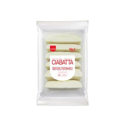 삼립 냉동 화이트치아바타 70g x 6입 420g