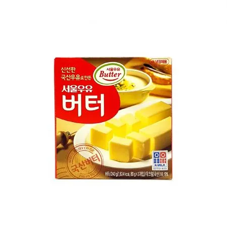 서울우유 냉장 가염버터 80g x 3입 240g