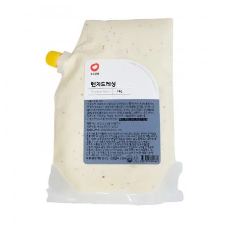 소스공방 냉장 렌치드레싱 1kg