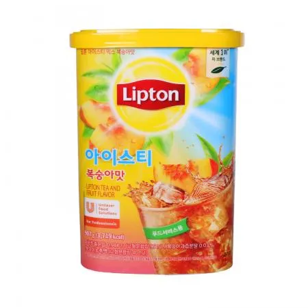 립톤 아이스티 복숭아맛 907g (상온)