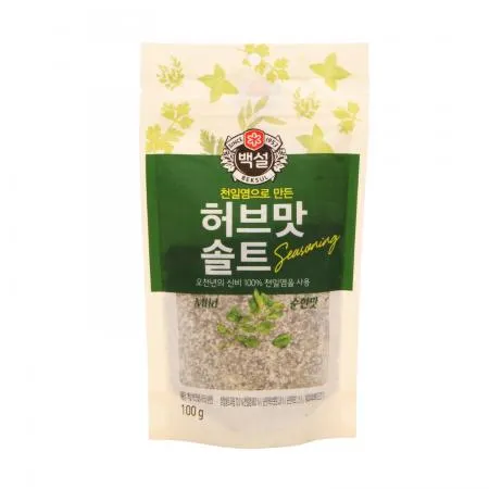 CJ 백설 허브맛 솔트 100g (상온)