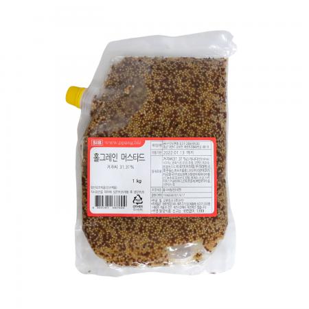 선인 홀그레인 머스터드 파우치 1kg (상온)