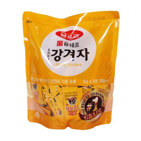 움트리 1회용 강겨자 3g x 200입 (상온)