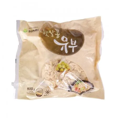 신미 냉동 햇살콩유부채 500g