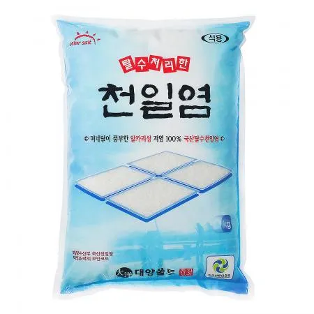천일염 호렴 굵은소금 3kg (상온)
