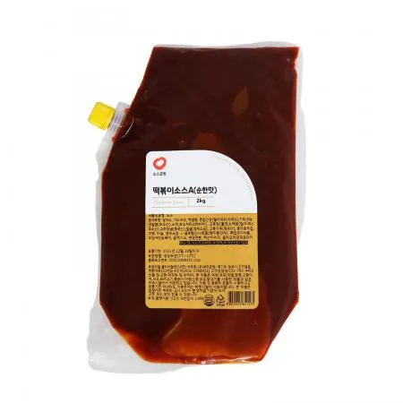 소스공방 냉장 떡볶이소스 순한맛 2kg