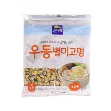 면사랑 새우맛 우동고명 250g (상온)
