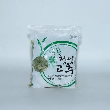 냉동야채 청양고추 슬라이스 1kg 이미지