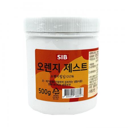 선인 냉동 오렌지제스트 오렌지껍질 당절임 500g