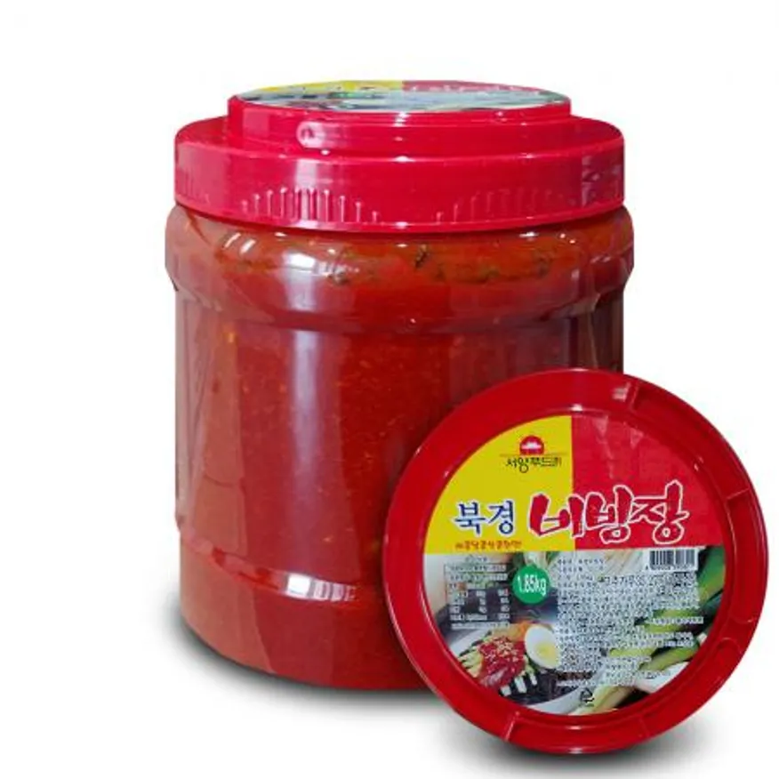 서양푸드 북경 비빔장 1.85kg/국수/냉면/쫄면/대용량/양념장/비빔국수/아이스포장 이미지